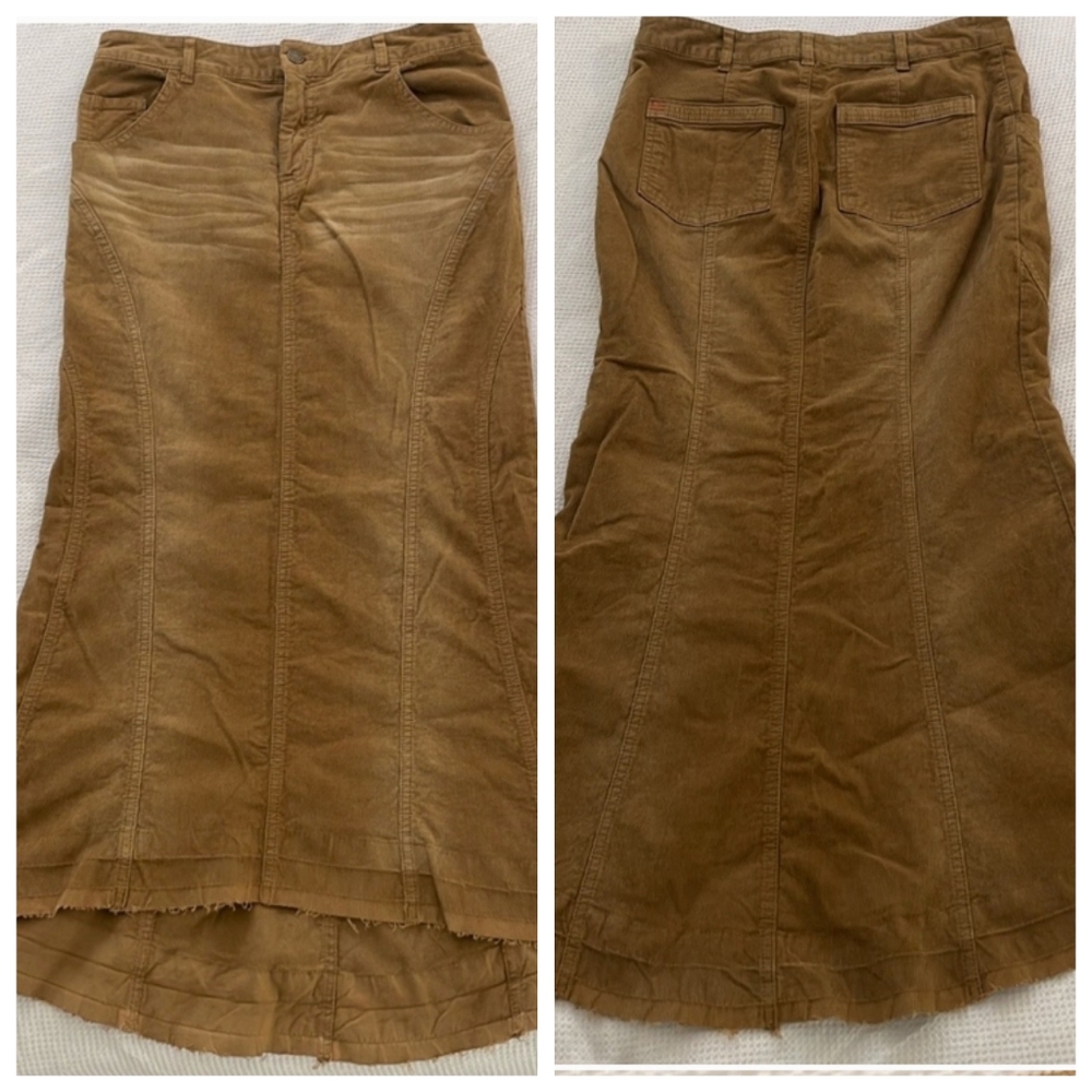 Urban outfitters BDG Parker Corduroy Midi Skirt Small STAIN - Picture 3 of 6